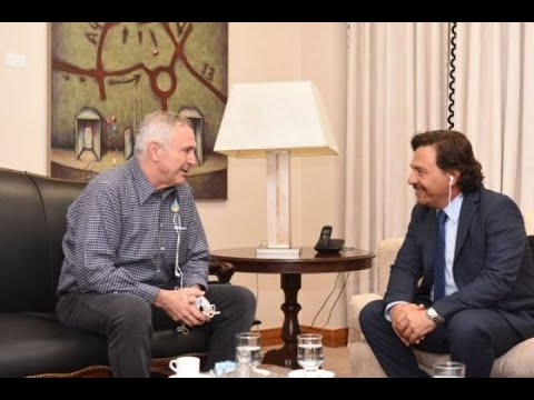 El gobernador Sáenz y el Embajador de EE.UU avanzaron en una amplia agenda bilateral
