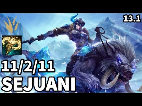 Sejuani Jungle vs Elise - KR Master  | Patch 13.1