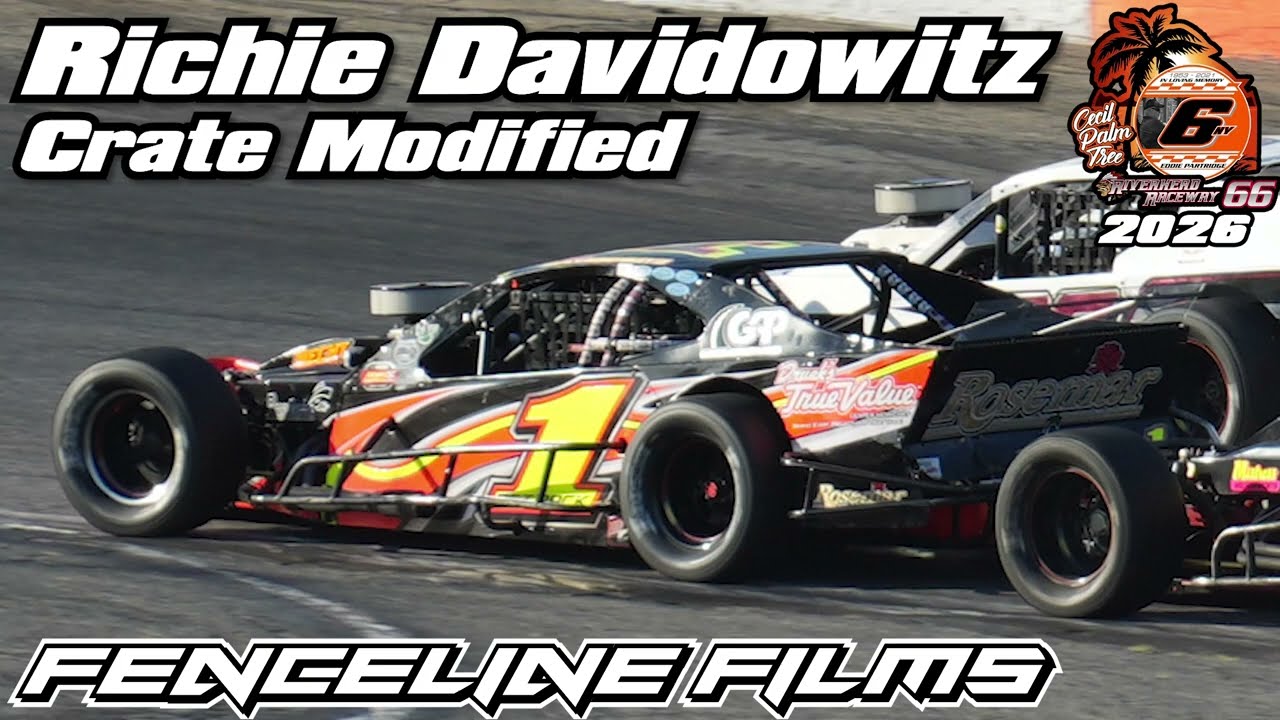 Richie Davidowitz Crate Modified at Riverhead Raceway