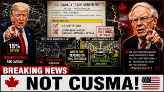 BREAKING: America Offered Canada 15% on Autos — Canada Said That's Not CUSMA | Buffett
