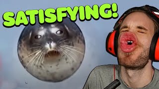 i agree with FelixPewDiePie is the BEST💗💗💗💗💗💗💗 - ✨Try Not To Get Satisfied Challenge ✨ #92[REDDIT REVIEW]