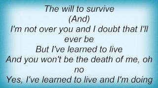 Tanya Tucker - I&#39;ve Learned To Live Lyrics