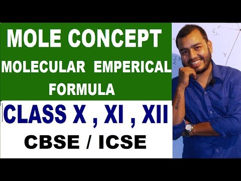 MolecuLar FormuLa and EmperiCal Formula | Percentage CompositioN | Class 10 , 12 ICSE / CBSE Video