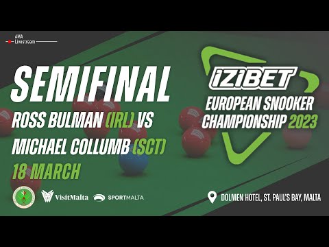 European Snooker Championships 2023, SEMIFINAL | 18:00, 18 March 2023
