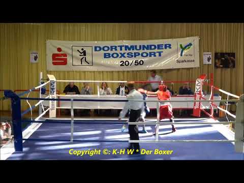 Boxsport * Dortmunder BS 20/50 * M.  Zhansekhova (Lüdenscheider Boxring) vs S. Ndoya (Gronau)