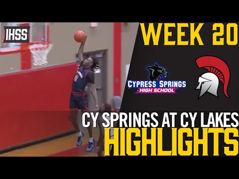 Cy Springs vs. Cy Lakes Game Highlights: Intense Rival Clash!