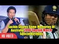 What Happened In Sharjah Sachin Tendulkar Shares Some Memories India Vs Australia 1998 Sharjah