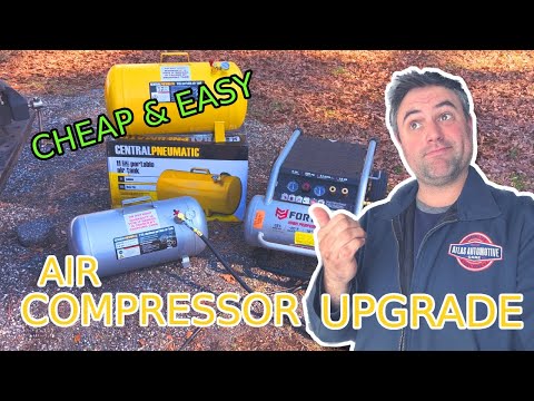 Maximize Your Air Compressor Power: Expand Your Tank Effortlessly!