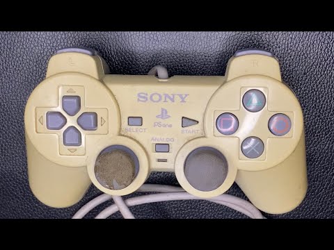 PsOne controller Restoration - PlayStation 1 Italian Method #restoration #psone #playstation