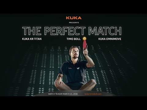 The perfect match: Timo Boll and KUKA - Teaser