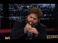 Zach Galifianakis Lights Up a Joint During a Discussion on Drug Legalization