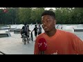 Skaters enthousiast over vernieuwde baan in het Almeerse Beatrixpark