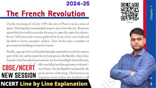 French Revolution- Class 9 History Chapter 1 | 2024-25 Full Chapter