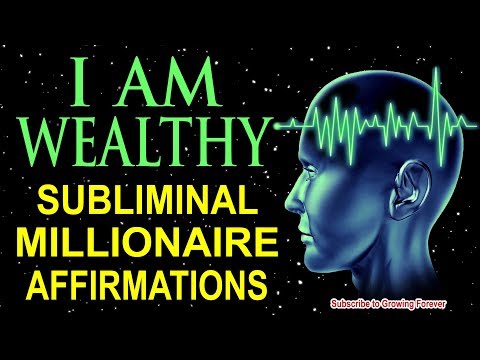 Powerful MILLIONAIRE Affirmations While You SLEEP! Program Your Mind Power For WEALTH & ABUNDANCE!