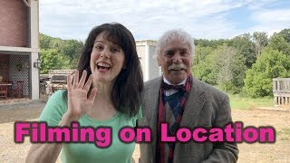 Actors Hot Tub episode, on location for film \