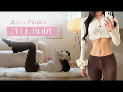 20MIN At-Home Pilates Full Body Workout || Beginner & Teen Friendly