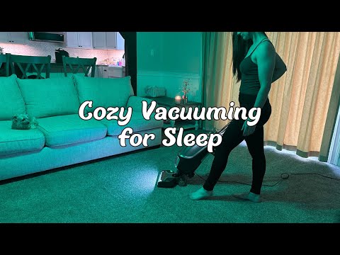 8-Hour Green Ambience Vacuuming for Deep Sleep : From Wide Scenery to Close-Up