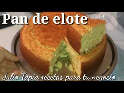 Pan de elote esponjoso y húmedo