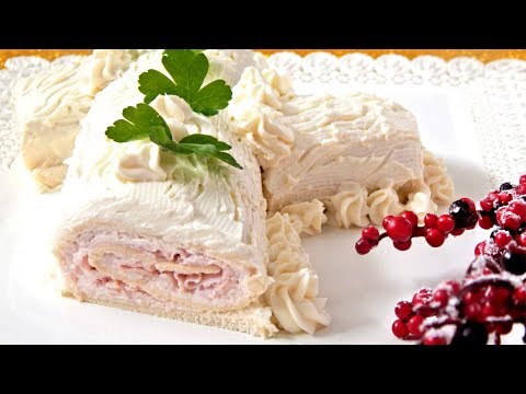 TRONCHETTO DI NATALE SALATO – Antipasto Facile e Veloce