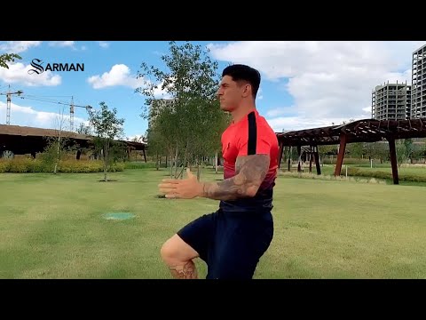 Bright workout from Sarman