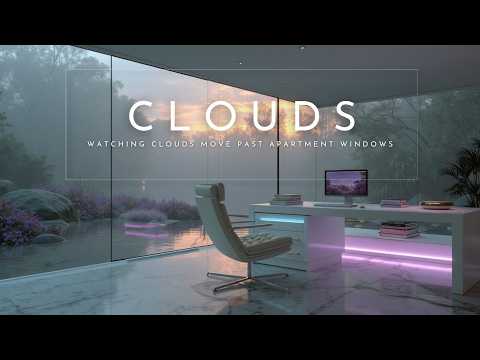 Ambient Focus Music for Watching Clouds Move Past Apartment Windows | Deep Focus Sounds for Calm