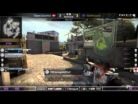 CS:GO - STYKO Crazy ACE vs TSM @ SL i-League StarSeries XIV