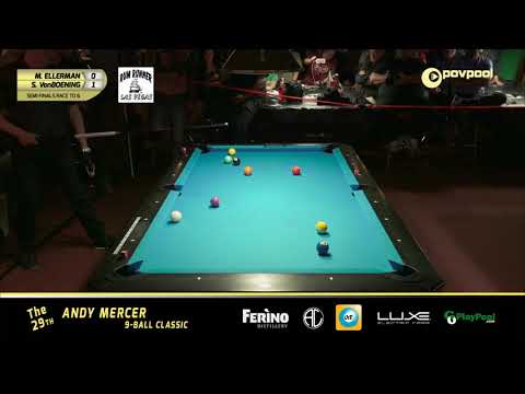 2019 Andy Mercer 9-Ball Classic / SEMI FINAL - Mitch Ellerman vs Shane VanBoening