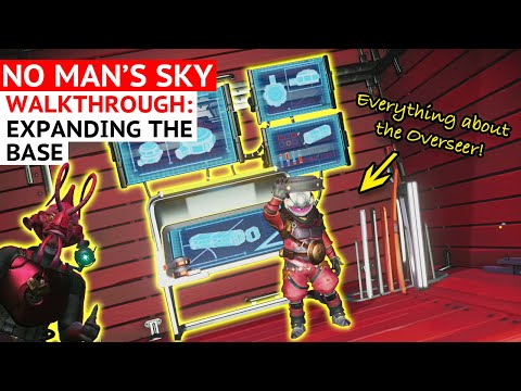 Expanding the Base (the Overseer) in No Man's Sky