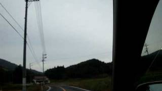 preview picture of video '2008.10.26 広島市安佐北区～島根県浜田市　国道191号線→国道186号線　その7'