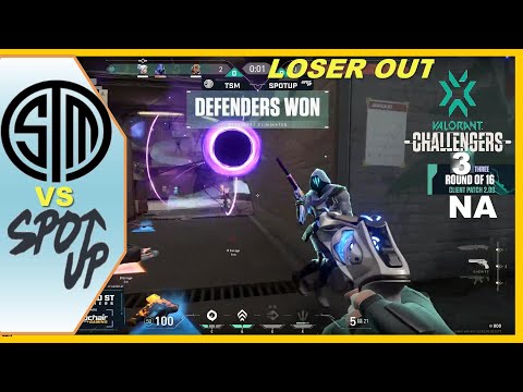TSM vs Spot Up - All HIGHLIGHT - VALORANT VCT 2021: NA - Stage 01 Challengers 3 - Qualifier 3