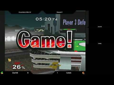Grumbo's Mtn IV - Round 1 - ZachB vs Celeb