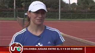 Equipo de tenis de Colombia jugará en Paraguay