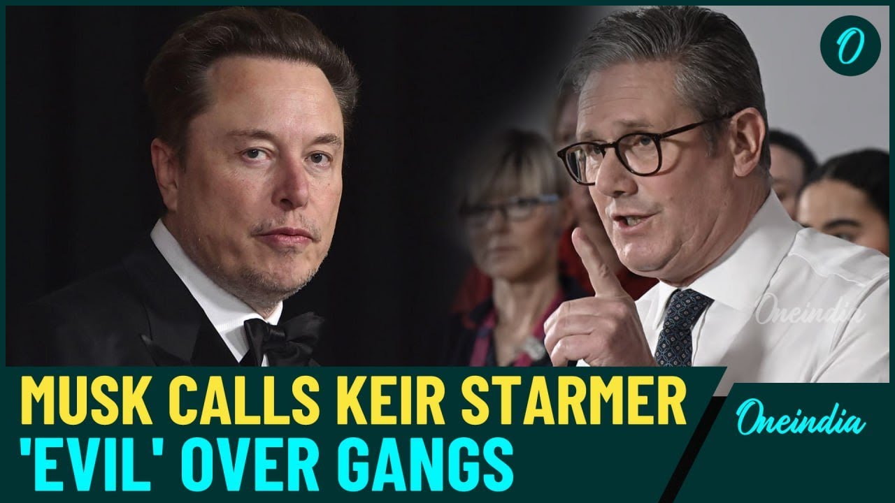 'Evil UK PM': Elon Musk Trolls Keir Starmer Over Pakistani Grooming Gangs