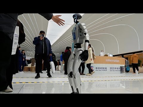 Video Thumbnail: China’s Unitree unveils transformable humanoid ‘mecha’ robot with cockpit