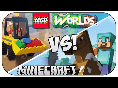 Silentc0re - LEGO Worlds VS Minecraft!