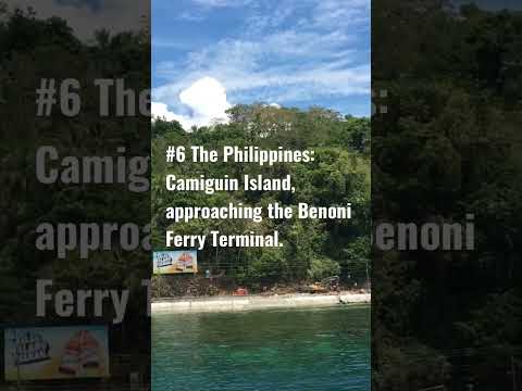 #6 Filipinas: Ilha Camiguin, aproximando-se do Terminal Marítimo Benoni.