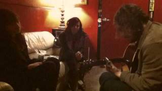 Lucy Schwartz &amp; The Civil Wars | &quot;Gone Away&quot; (backstage rehearsal)