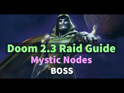 Doom 2.3 Raid Guide | Mystic Boss Node | Dark Dimension 5 Gear | Marvel Strike Force - Free to Play