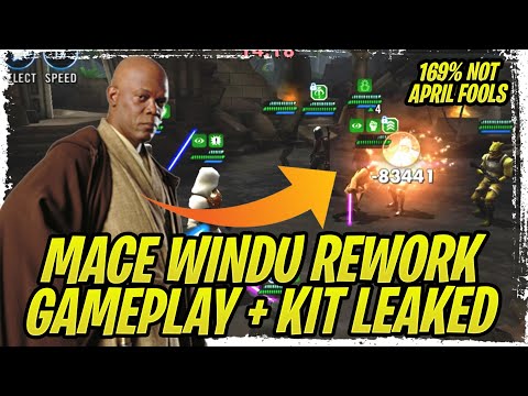 Mace Windu Rework Gameplay Datamine - CG Unbans My Account and Talks to Me - 169% Not April Fools