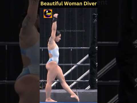 Beautiful Woman Diving Ingrid de Oliveira #Amazing Diving  #highlights #best #moments #shorts