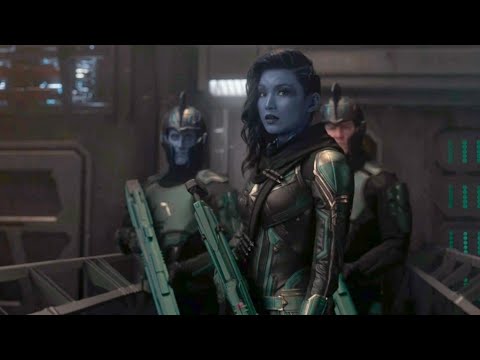 Gemma Chan as Minn-Erva in Captain Marvel