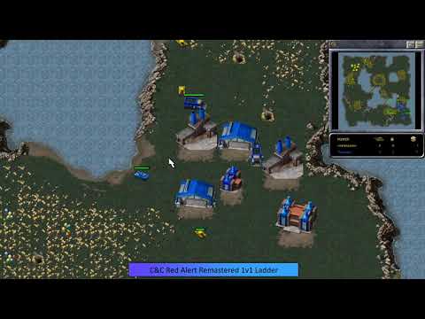 Command and Conquer Remastered: Red Alert Quickmatch 1v1 - Aquatech VS Emmetparker