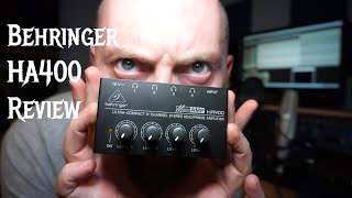 Video thumbnail for Behringer HA400 by LiamOConnorAudio