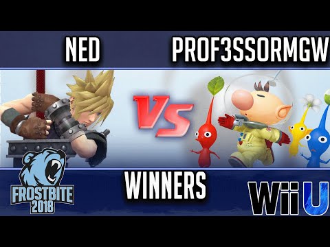 Frostbite 2018 Smash 4 Singles  WINNERS -  Ned (Cloud) vs  Prof3ssorMGW (Olimar)