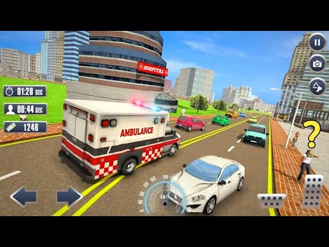 Ambulance Driving Simulator Rescue Missions 2020 - Ambulance Emergency Drive - Android GamePlay