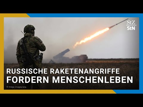 Ukraine-Krieg: Russland startet erneut massive Luftangriffe auf ukrainische Städte