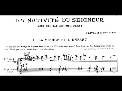 Messiaen, Olivier (1935): La Nativité du Seigneur, neuf méditations pour orgue