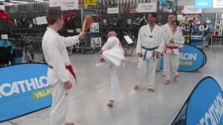 Training Taekwondo