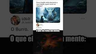 Burro x Dragão 😲 #comedyeffect