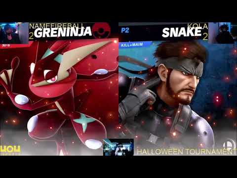 4o4 Monster Smash Halloween Tourney - GRNT| Namefireball (Greninja) vs Kola (Snake) - Winners Final